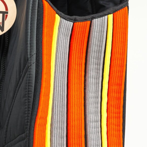 JPG by Gaultier Black Quilted Side-Stripe Zip Vest - Picture 6 of 8